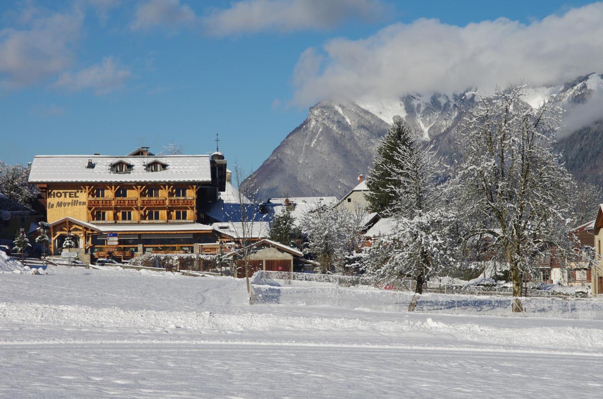 Hotel-Spa Le Morillon Charme & Caractere Exterior photo